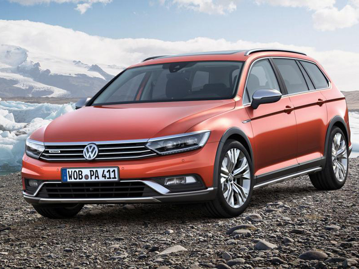 Volkswagen рассекретил «вседорожный» Passat Alltrack 